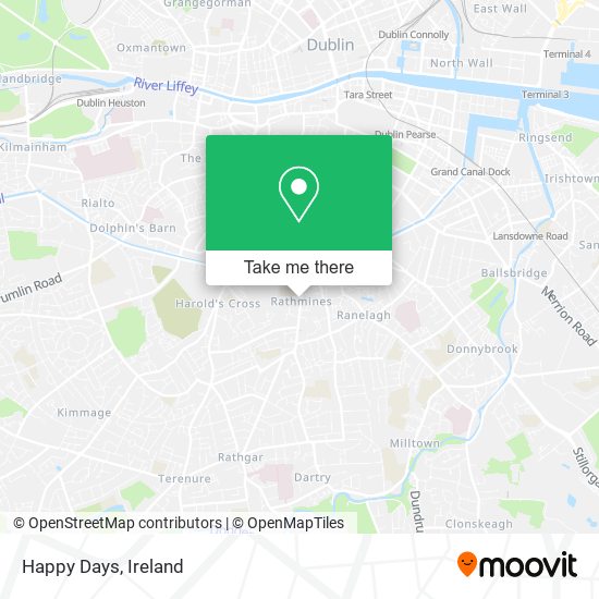 Happy Days map