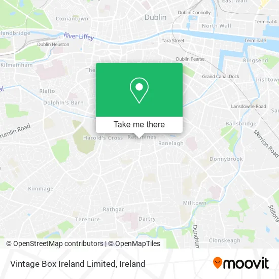 Vintage Box Ireland Limited map