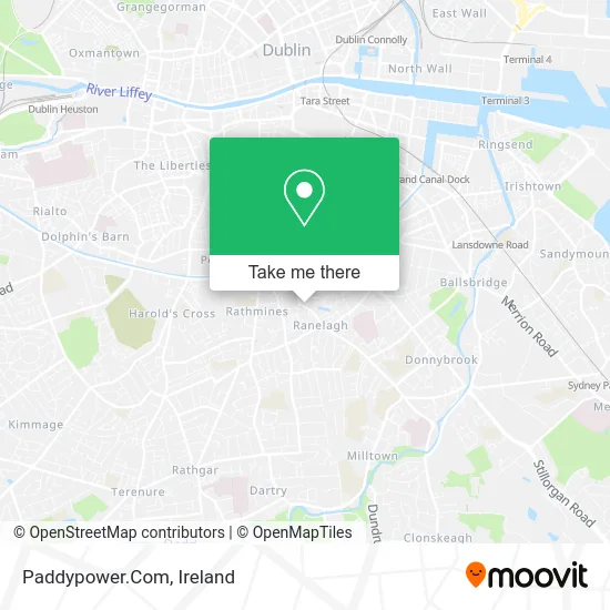 Paddypower.Com map