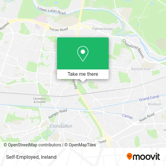 Self-Employed map