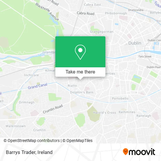 Barrys Trader map