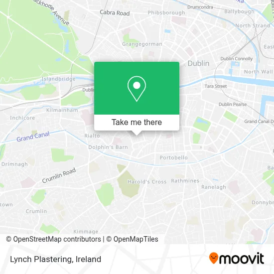 Lynch Plastering map