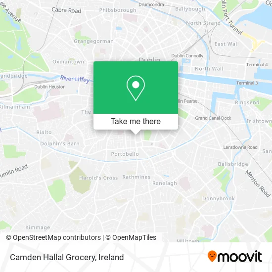 Camden Hallal Grocery map