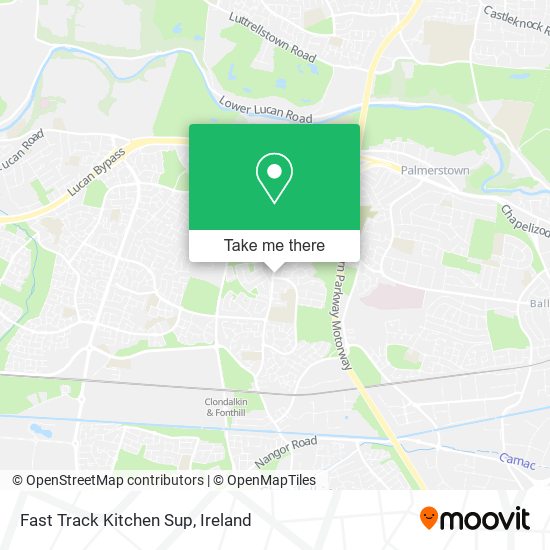 Fast Track Kitchen Sup map