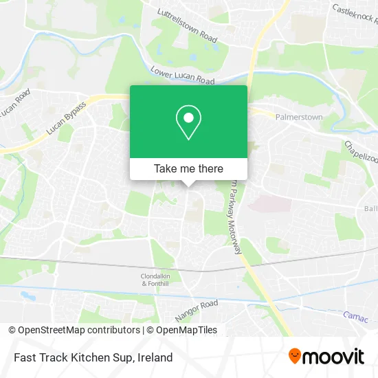 Fast Track Kitchen Sup map