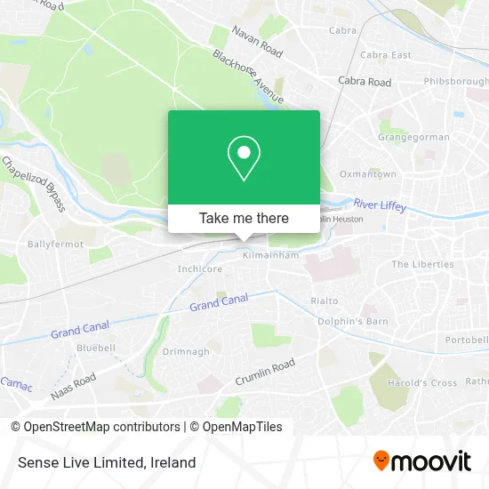 Sense Live Limited map