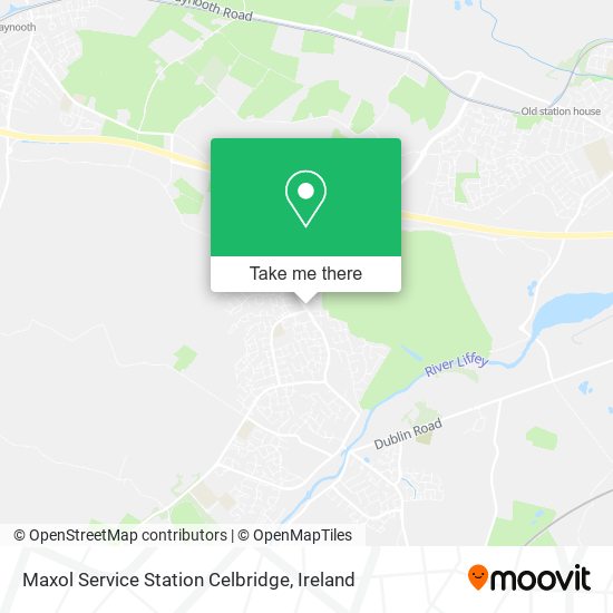 Maxol Service Station Celbridge plan