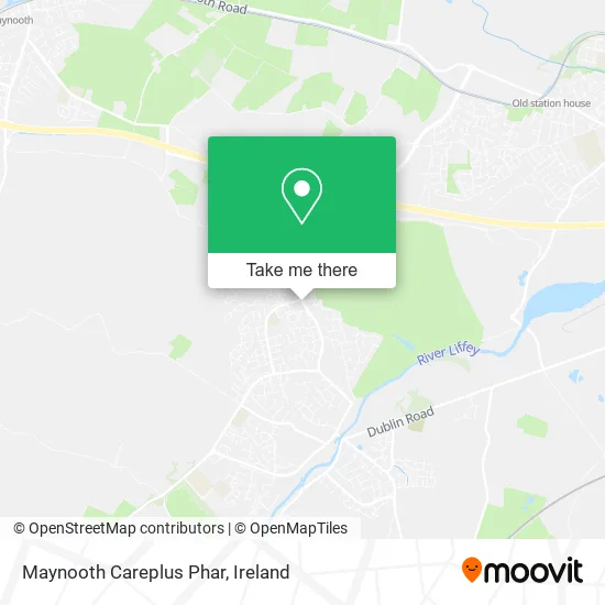 Maynooth Careplus Phar map