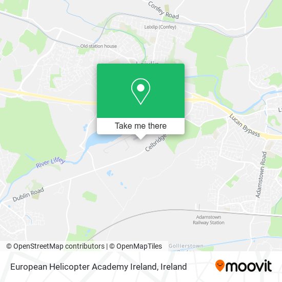 European Helicopter Academy Ireland map