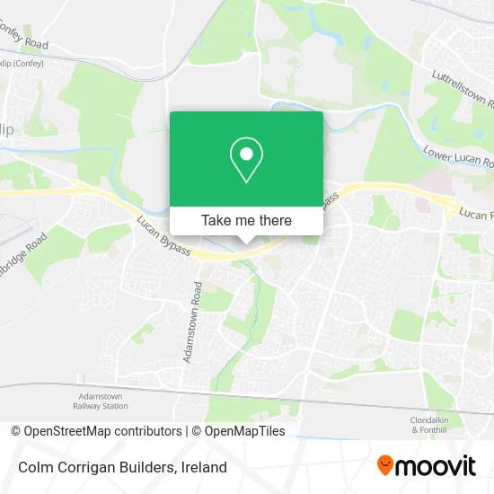 Colm Corrigan Builders map