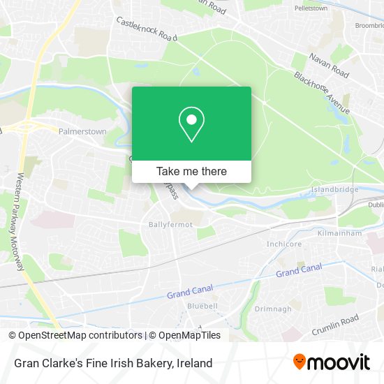 Gran Clarke's Fine Irish Bakery map