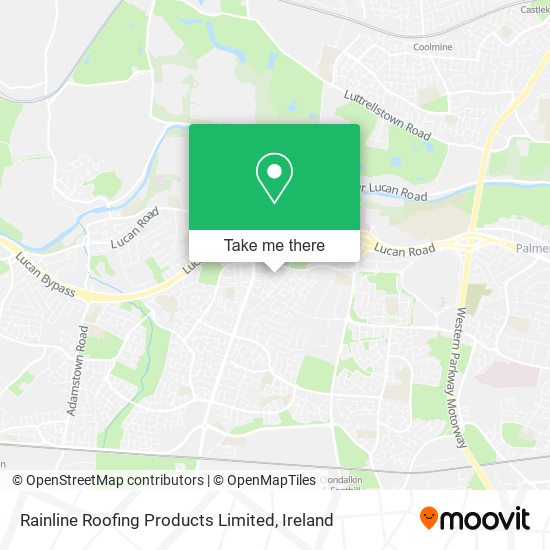 Rainline Roofing Products Limited map