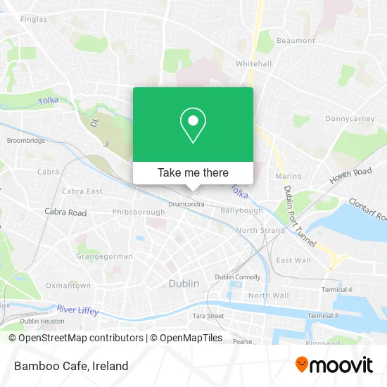Bamboo Cafe map