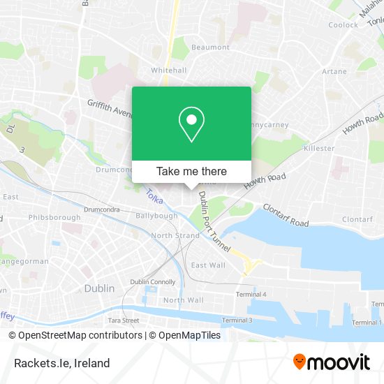 Rackets.Ie map