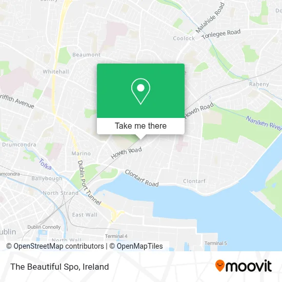 The Beautiful Spo map