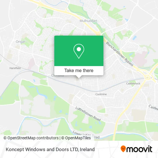 Koncept Windows and Doors LTD map