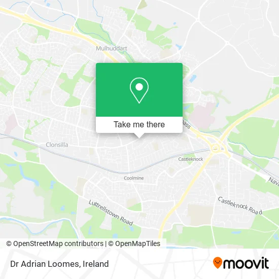 Dr Adrian Loomes map
