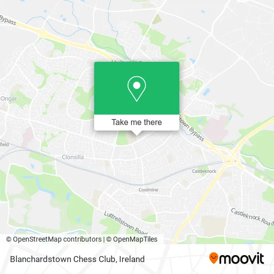 Blanchardstown Chess Club map