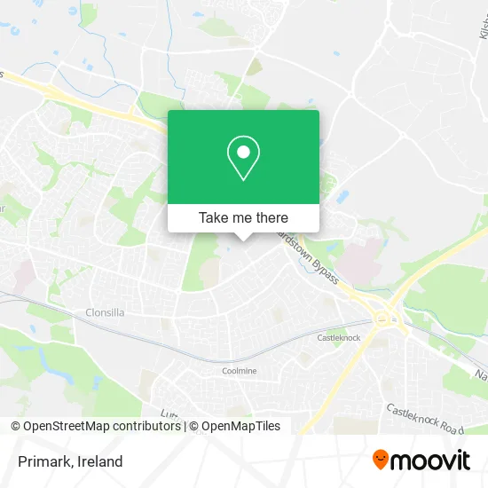 Primark map