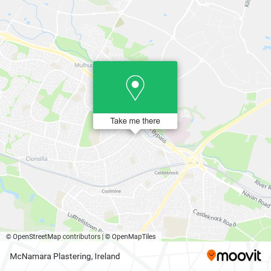 McNamara Plastering map