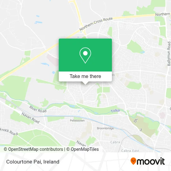 Colourtone Pai map