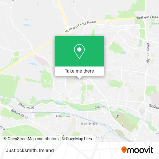 Justlocksmith map