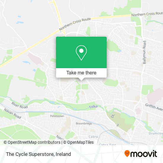 The Cycle Superstore map