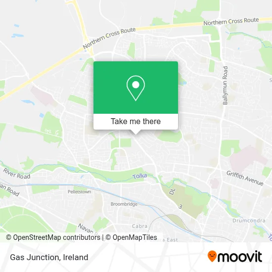 Gas Junction map