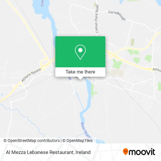 Al Mezza Lebanese Restaurant map