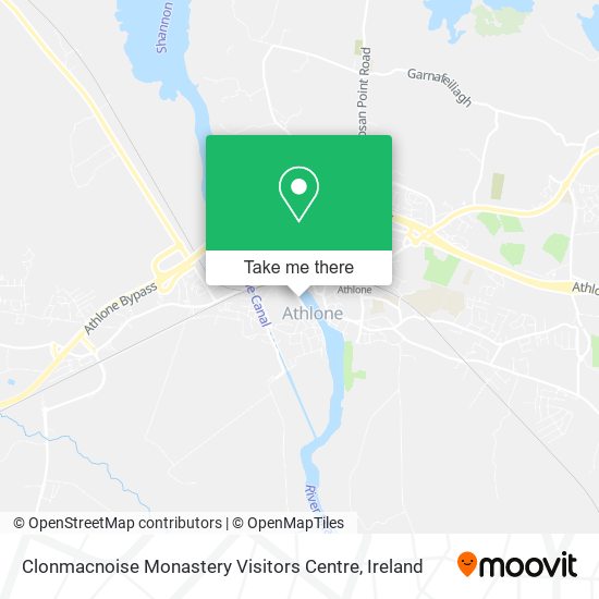 Clonmacnoise Monastery Visitors Centre plan