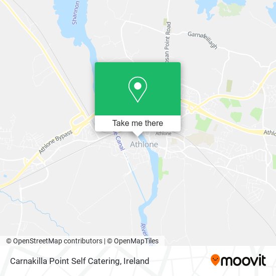 Carnakilla Point Self Catering map