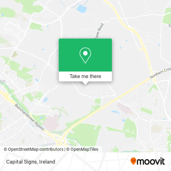 Capital Signs map