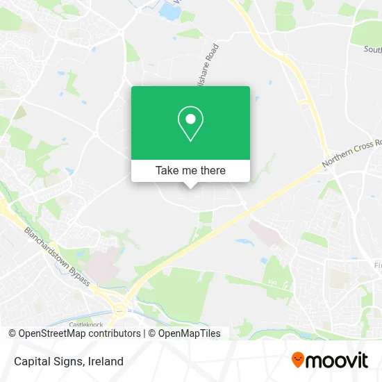 Capital Signs map