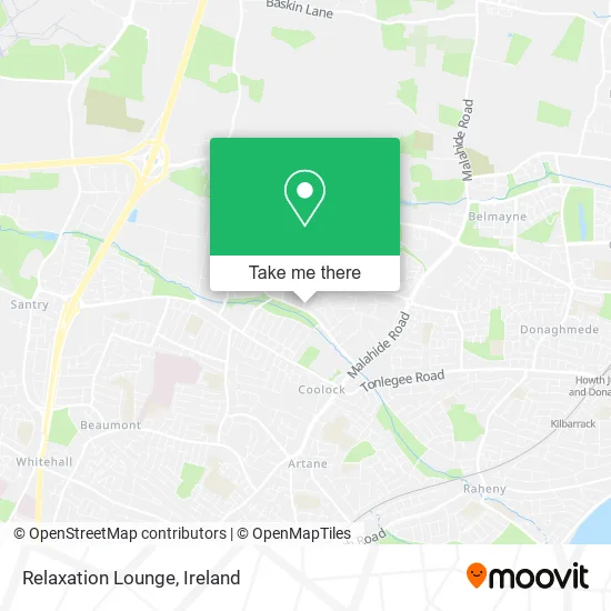 Relaxation Lounge map