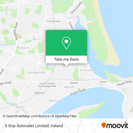 5 Star Autovalet Limited map