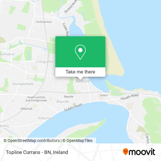 Topline Currans - BN map