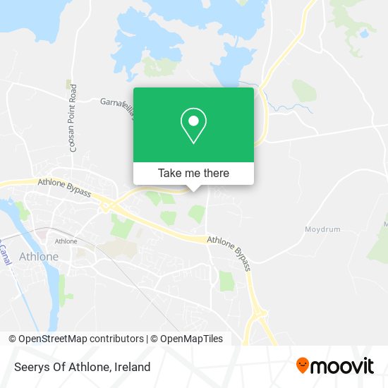 Seerys Of Athlone map