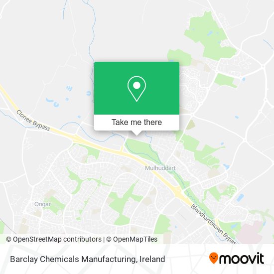 Barclay Chemicals Manufacturing map