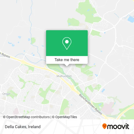 Della Cakes map