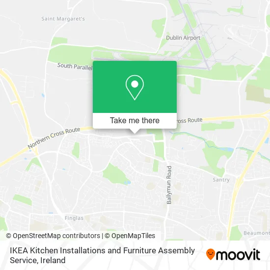 IKEA Kitchen Installations and Furniture Assembly Service map