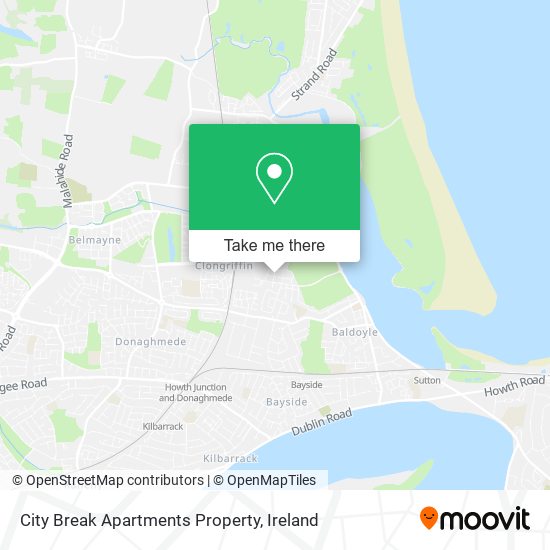 City Break Apartments Property map