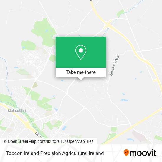 Topcon Ireland Precision Agriculture map