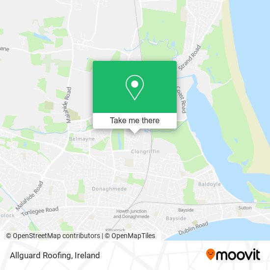 Allguard Roofing map