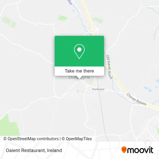 Oaient Restaurant map