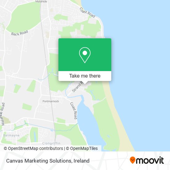 Canvas Marketing Solutions map