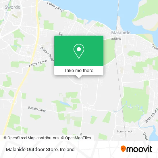Malahide Outdoor Store map