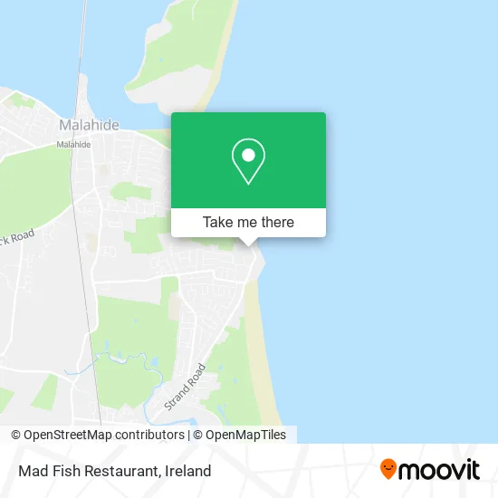 Mad Fish Restaurant map