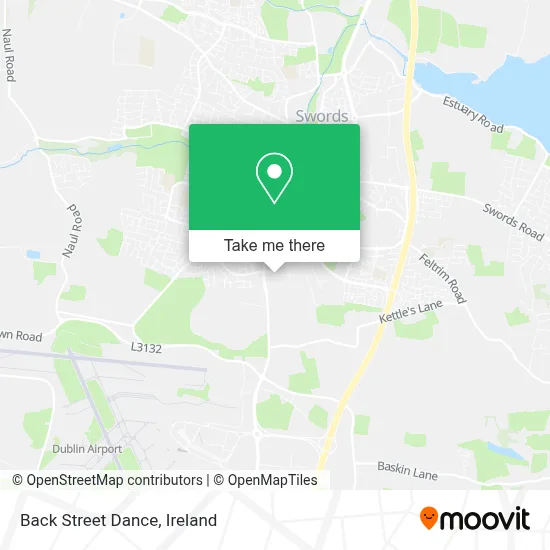 Back Street Dance map