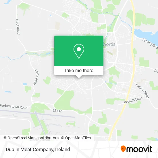 Dublin Meat Company map