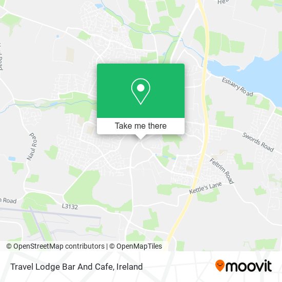 Travel Lodge Bar And Cafe map